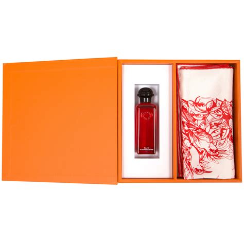 hermes rhubarb for men|hermès rhubarb gift set.